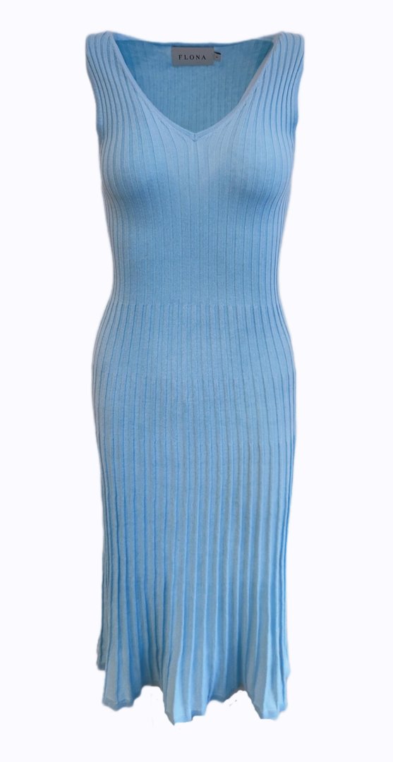 FLONA FLONA Soft Summer Rib Dress