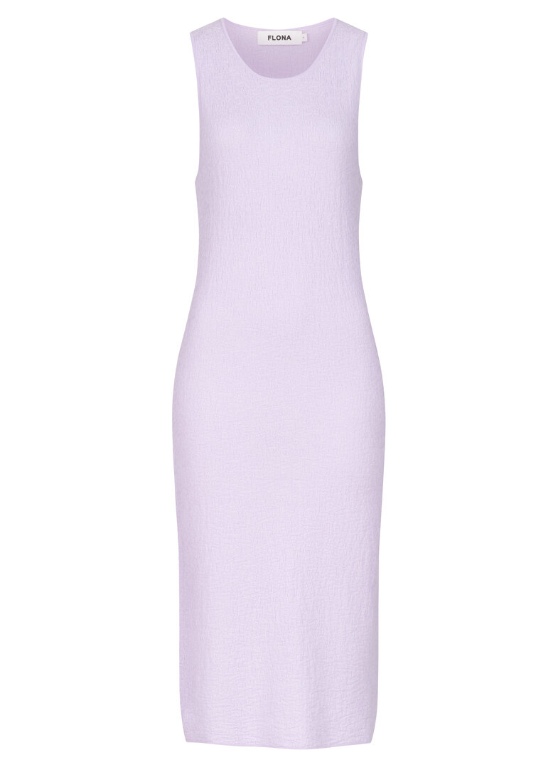 FLONA FLONA Lilac Sleeveless Knit Dress
